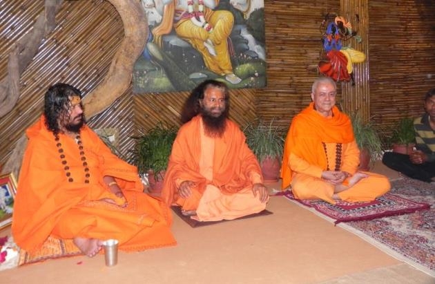 Encontro com H.H. Pujya Svámin Chidanand Sarasvatiji Maharaj