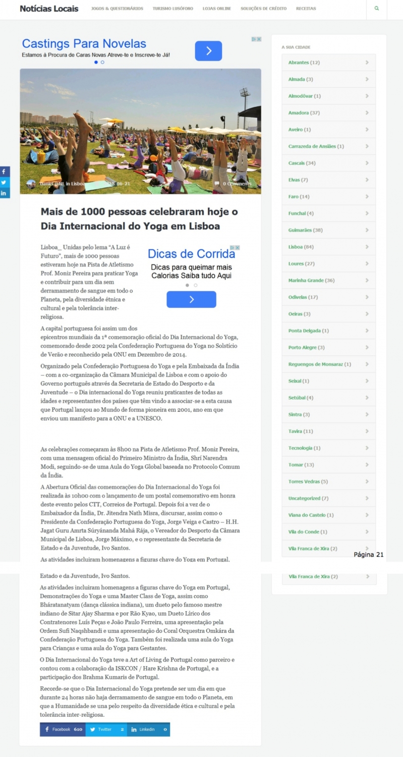 Notícias Locais Online - 2015, junio, 21