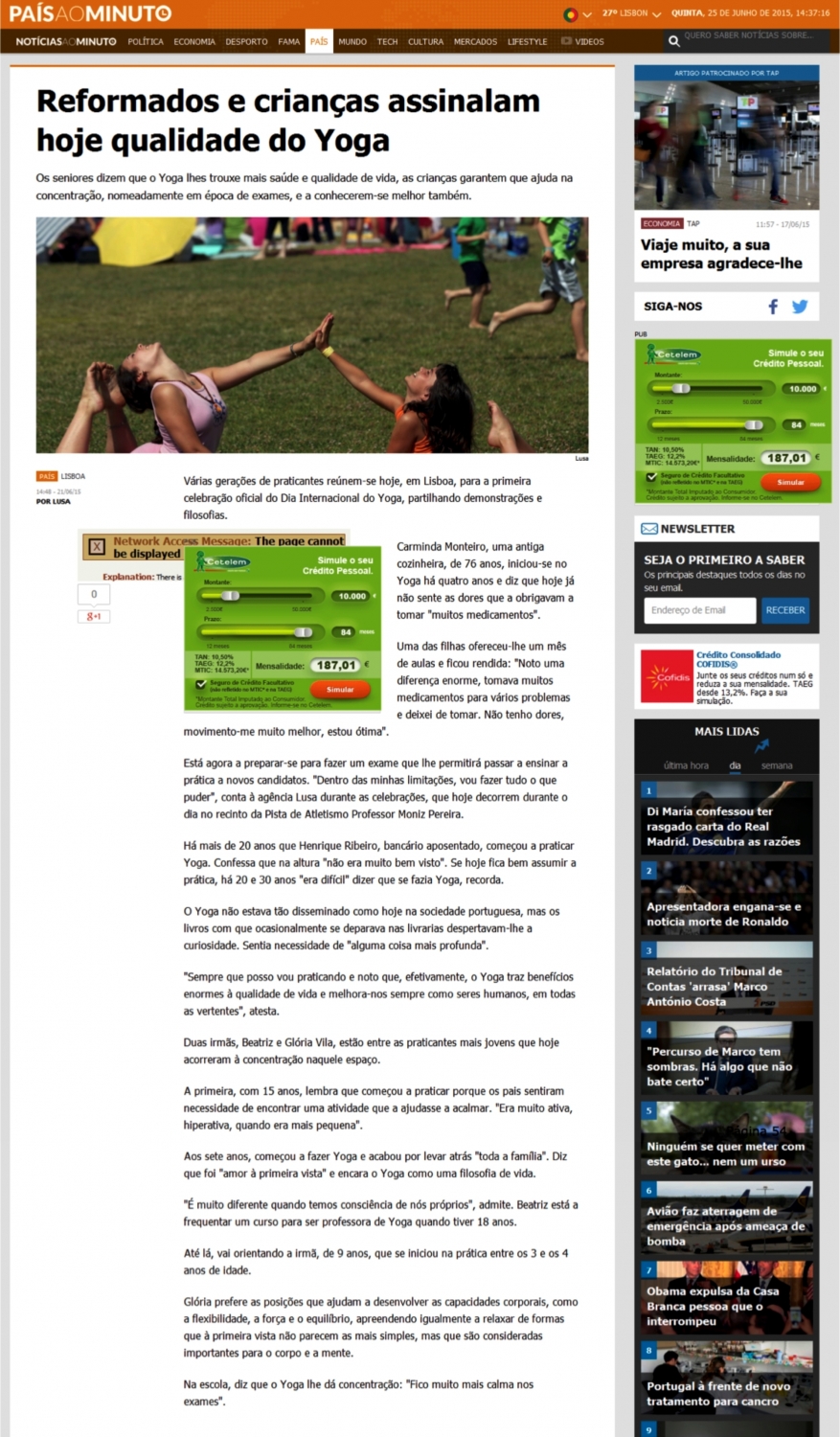 País ao Minuto - 2015, junio, 25